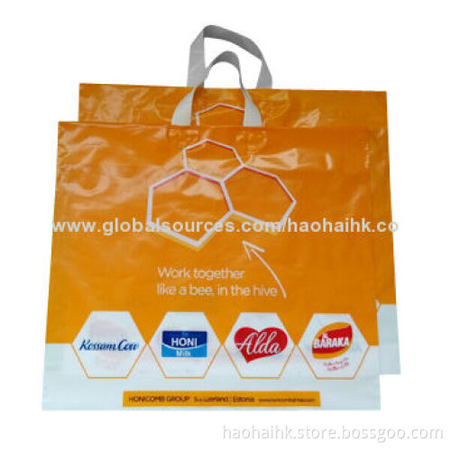 Environment-friendly LDPE Plastic Gift Bags, Suitable for Garment or Gift Packaging